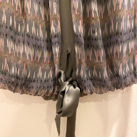 🖤Development By Erica Davies Patterned Silk Dress - Picture 11 of 12